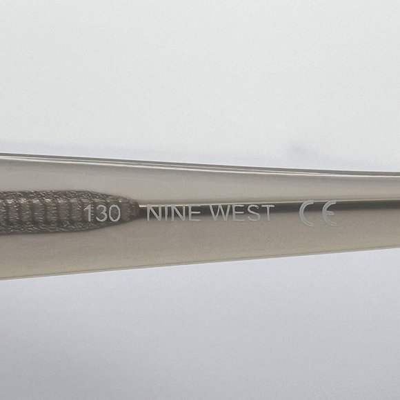 Nine West 0JGJ 00 Cat Eye Oval Full Flex Eyeglass Frames Camel Beige 53-16-130